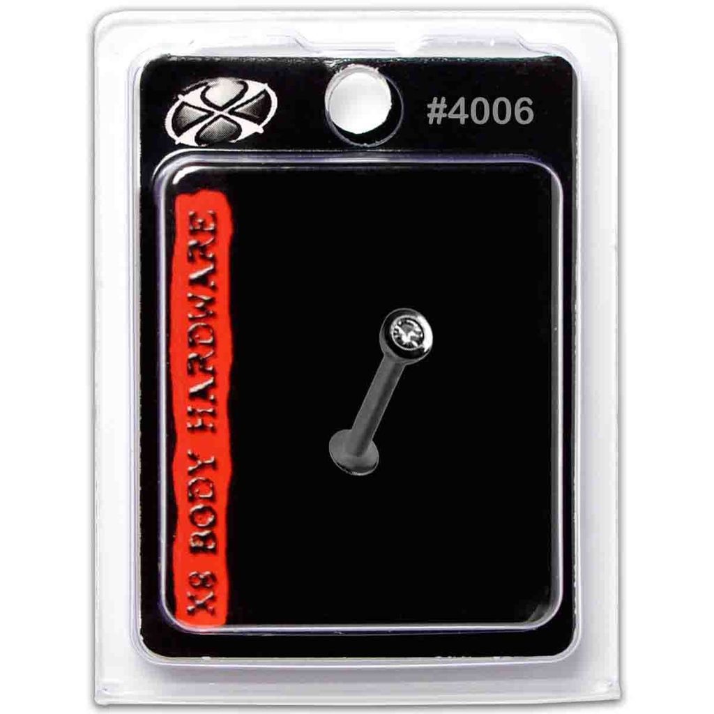 X8 Body Hardware 4006 Lip/Labret Crystal