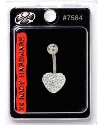 X8 Body Hardware 7584 Navel Heart