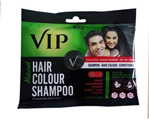Vip Hair Colour Shampoo-40Ml Black