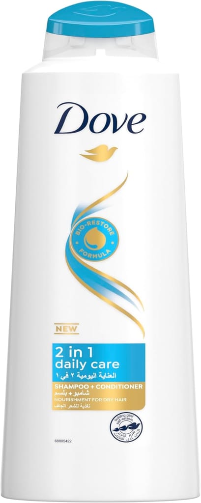Dove Sham 2 In1 Daily Care 590ml