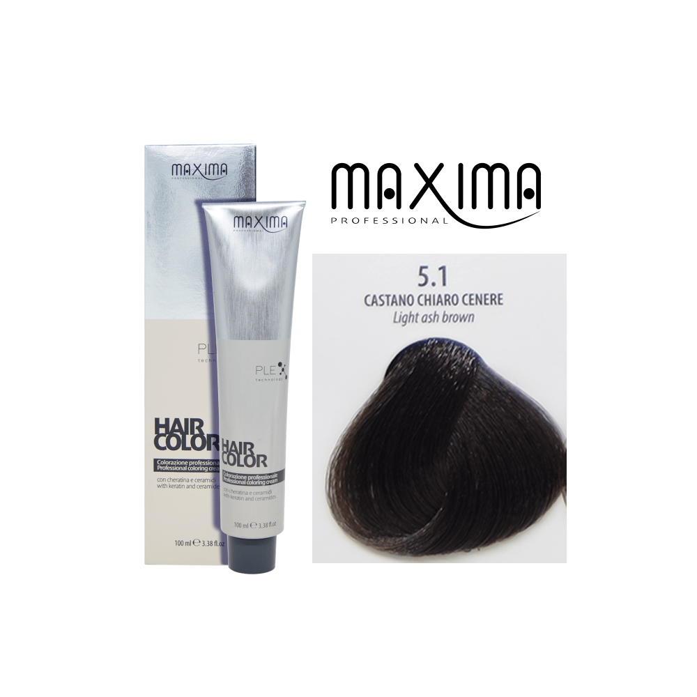 Maxima Hair Color  Light Ash Brown 100Ml