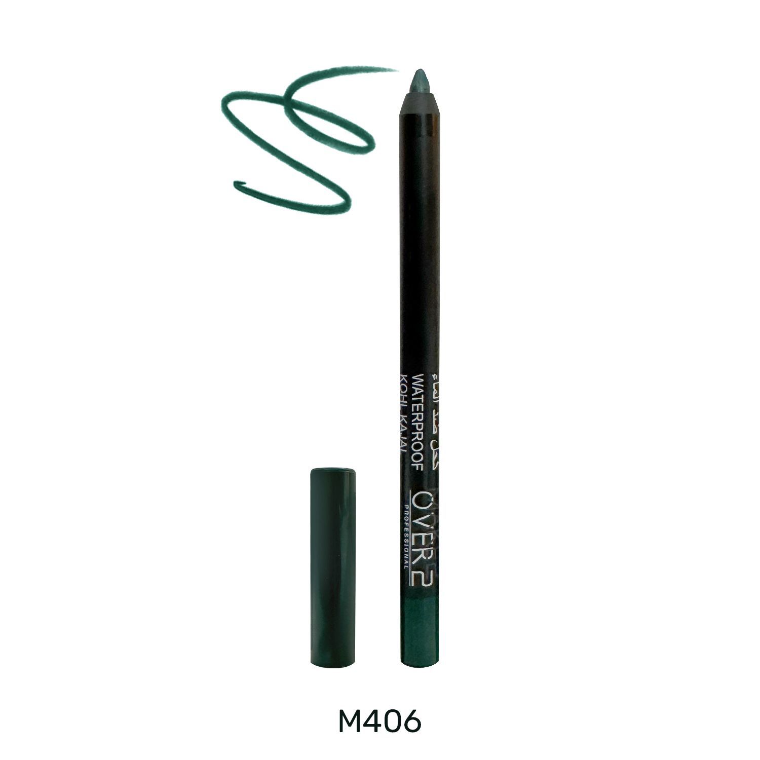 MakeOver22 Kohl Waterproof Kajal M406 - Dark Green