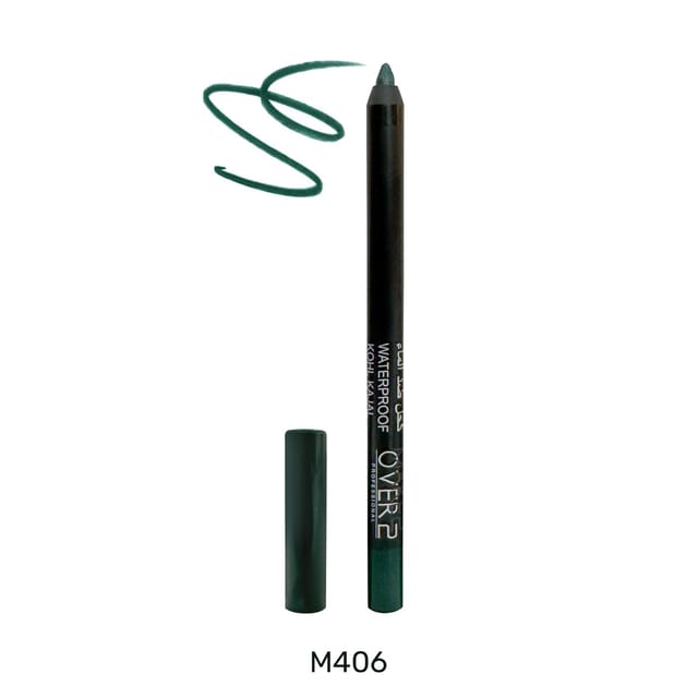 MakeOver22 Kohl Waterproof Kajal M406 - Dark Green