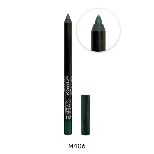MakeOver22 Kohl Waterproof Kajal M406 - Dark Green