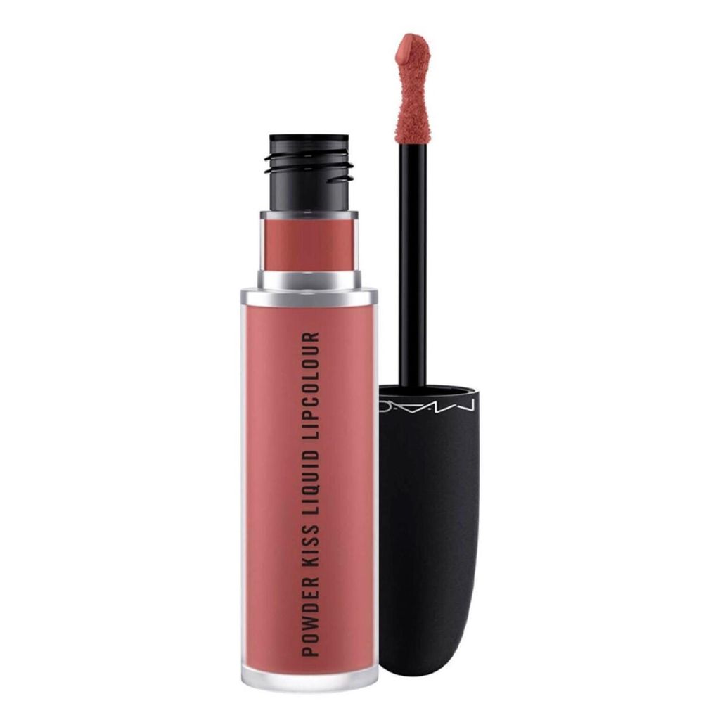 MAC Powder Kiss Liquid Lipstick - Over The Taupe