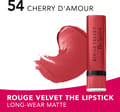 Bourjois Paris Rouge Velvet The Lipstick - 54 Cherry D’Amour