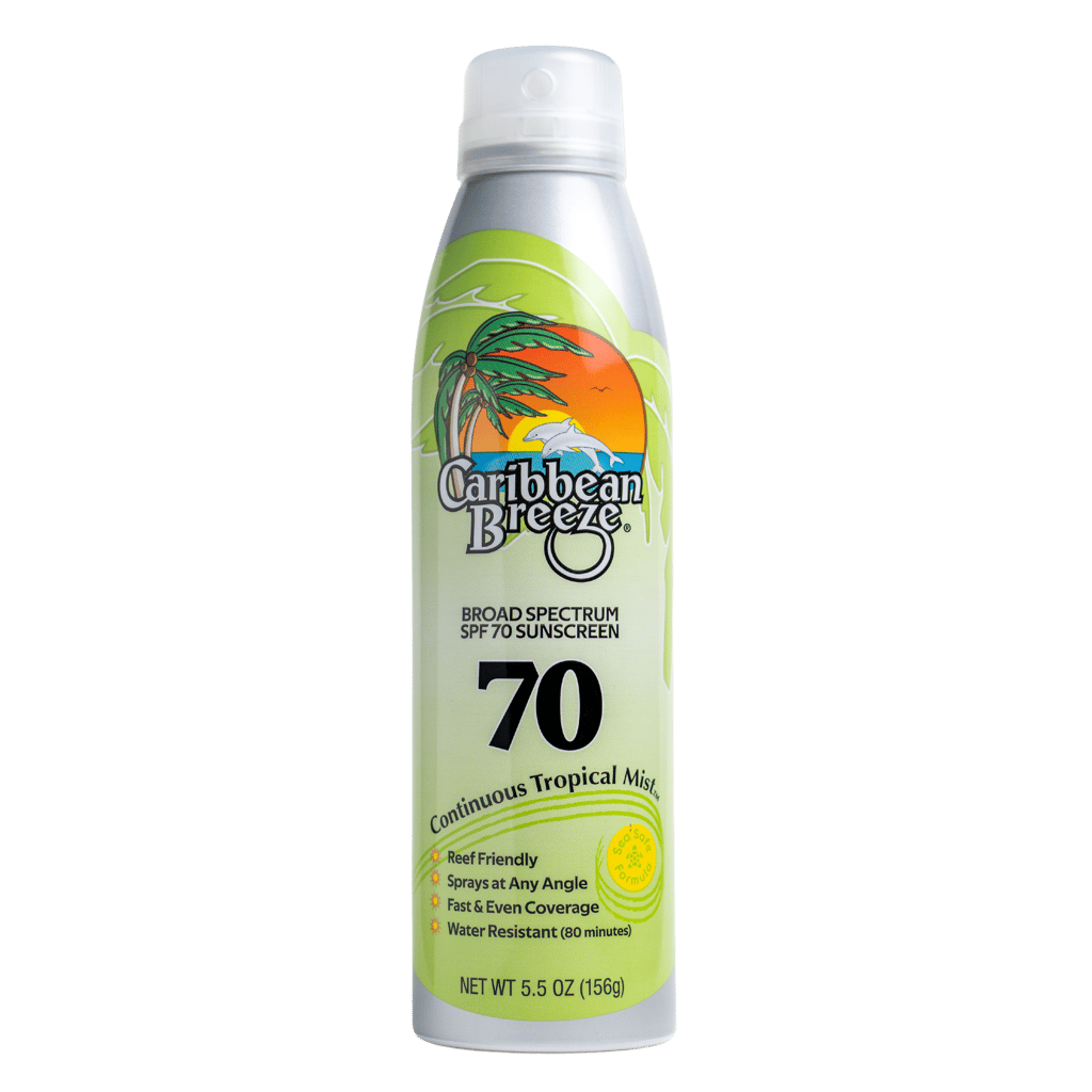 Caribbean Breeze Sunscreen Spray SPF70