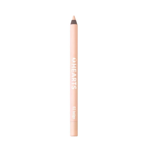 Hearts Waterproof Eyeliner Pencil - Beige 02