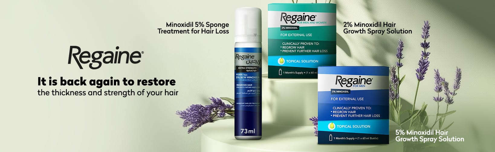 regaine whites en