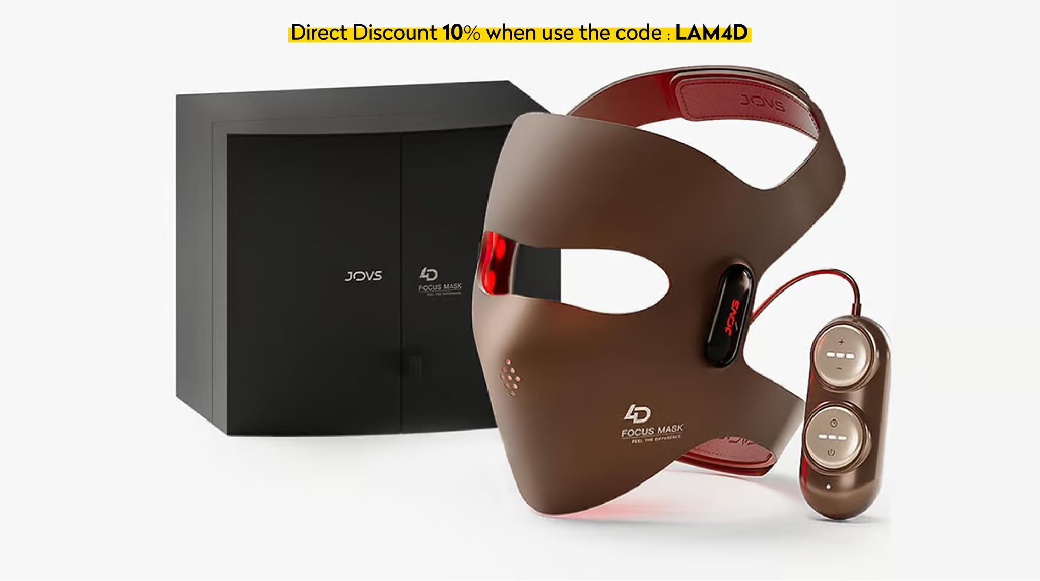 Jovs 4D Laser Light Therapy Mask