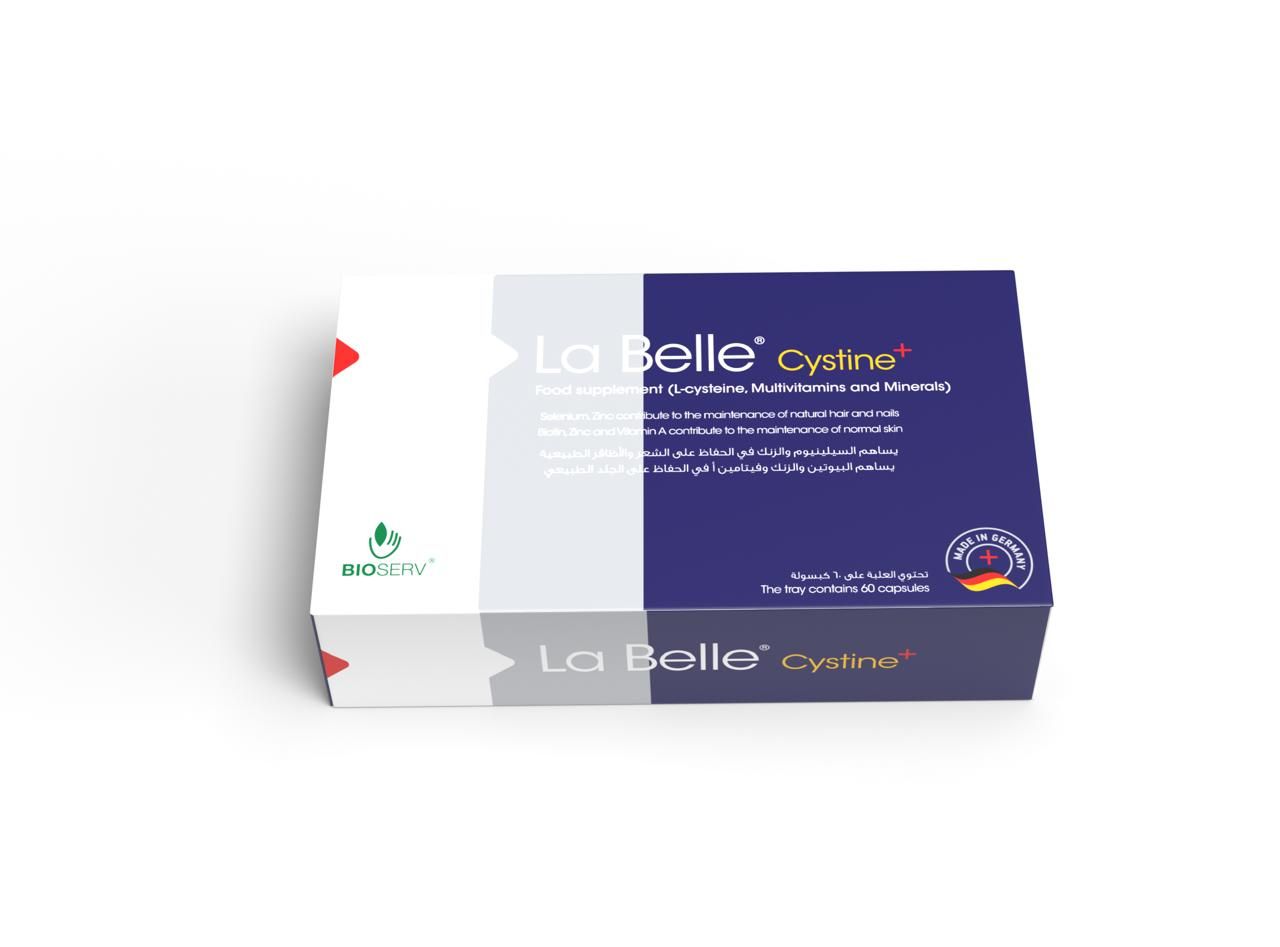 La Belle Cystine 60 Capsules