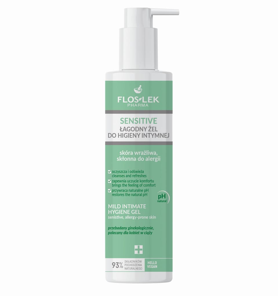 SENSITIVE  INTIMATE  CLEANSING GEL 225ML