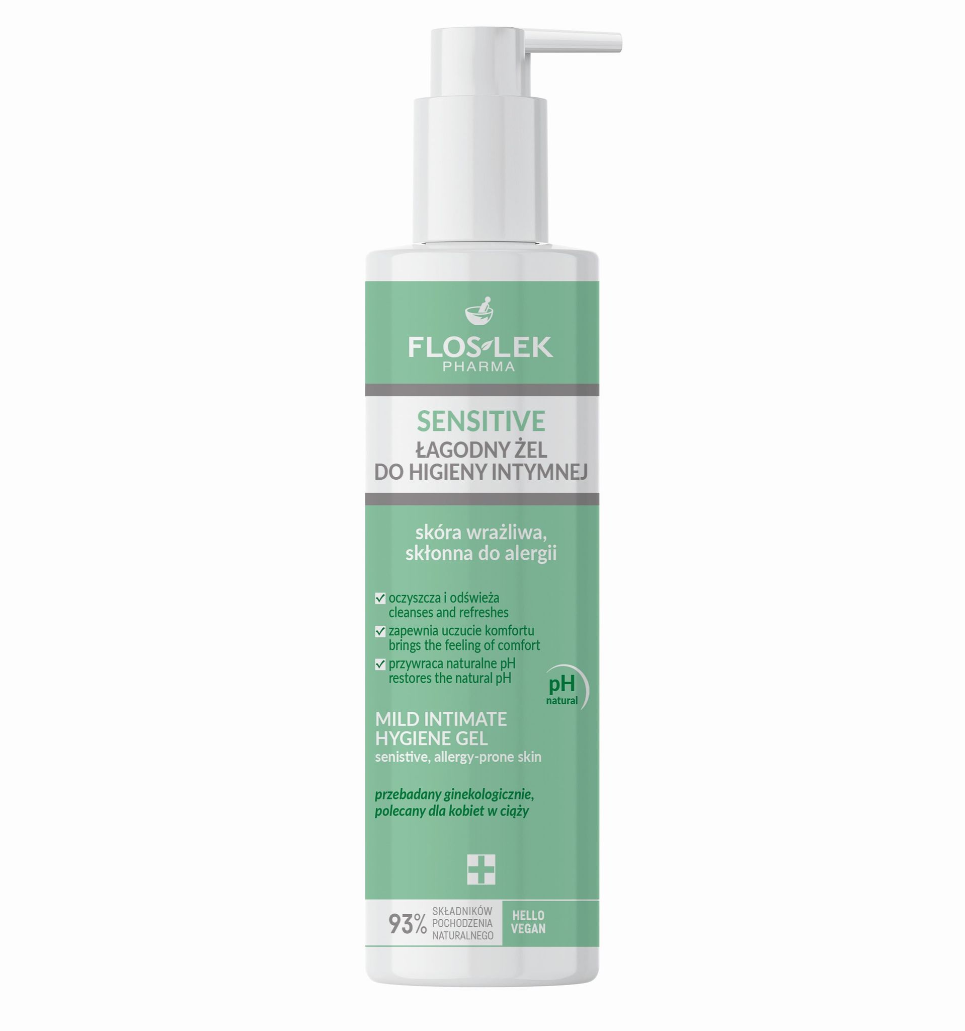 SENSITIVE  INTIMATE  CLEANSING GEL 225ML