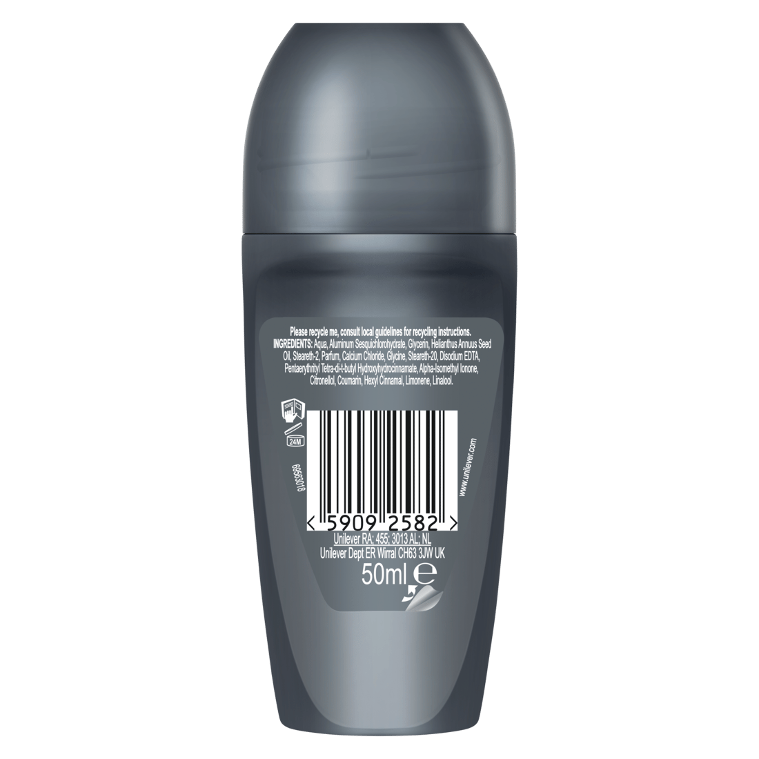 Dove M+C Clean Comfrt Roll-On Deo 50Ml