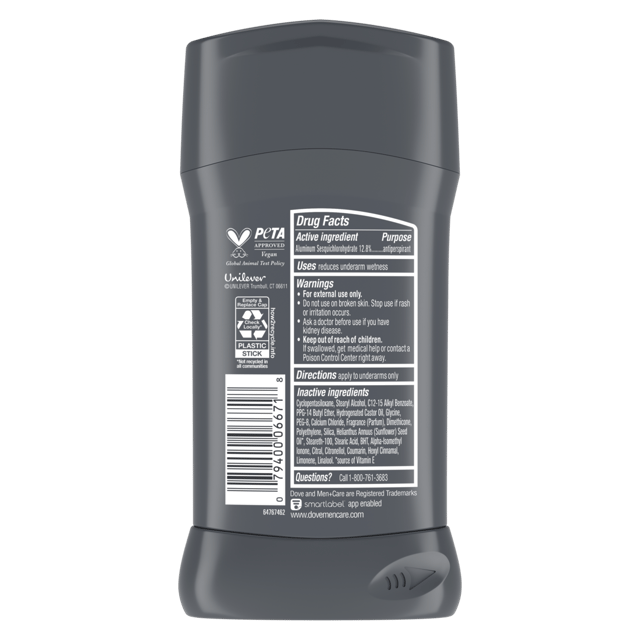 Dove M+C  Stain Clean Comfort Deo 76Gm