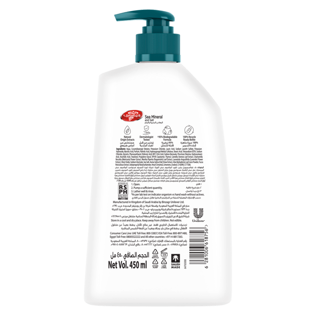 Lifebuoy Hand Wash Sea Mineral 450Ml