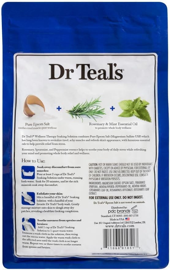 Dr Teal’S Salt Wellness Soak 1360G