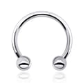 Nose Piercing N005 Nose Ring Barbells BallSize 1.2x10x3mm