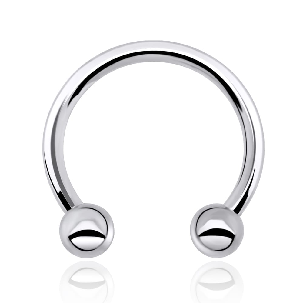 Nose Piercing N005 Nose Ring Barbells BallSize 1.2x10x3mm