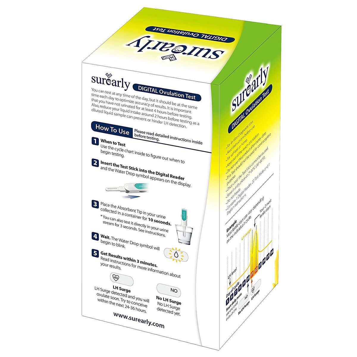 Surearly Digital Ovulation Test