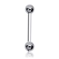 حلق بيرسينغ اللسان - موديل رقم T001 بار مستقيم
مقاس 
1.6x14x5mm
