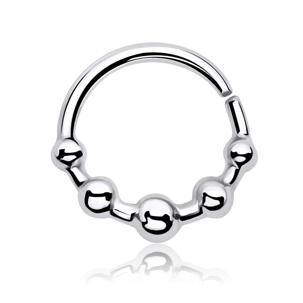 Ear Piercing ET01 Silver TragusSize 1.2x10x5mm