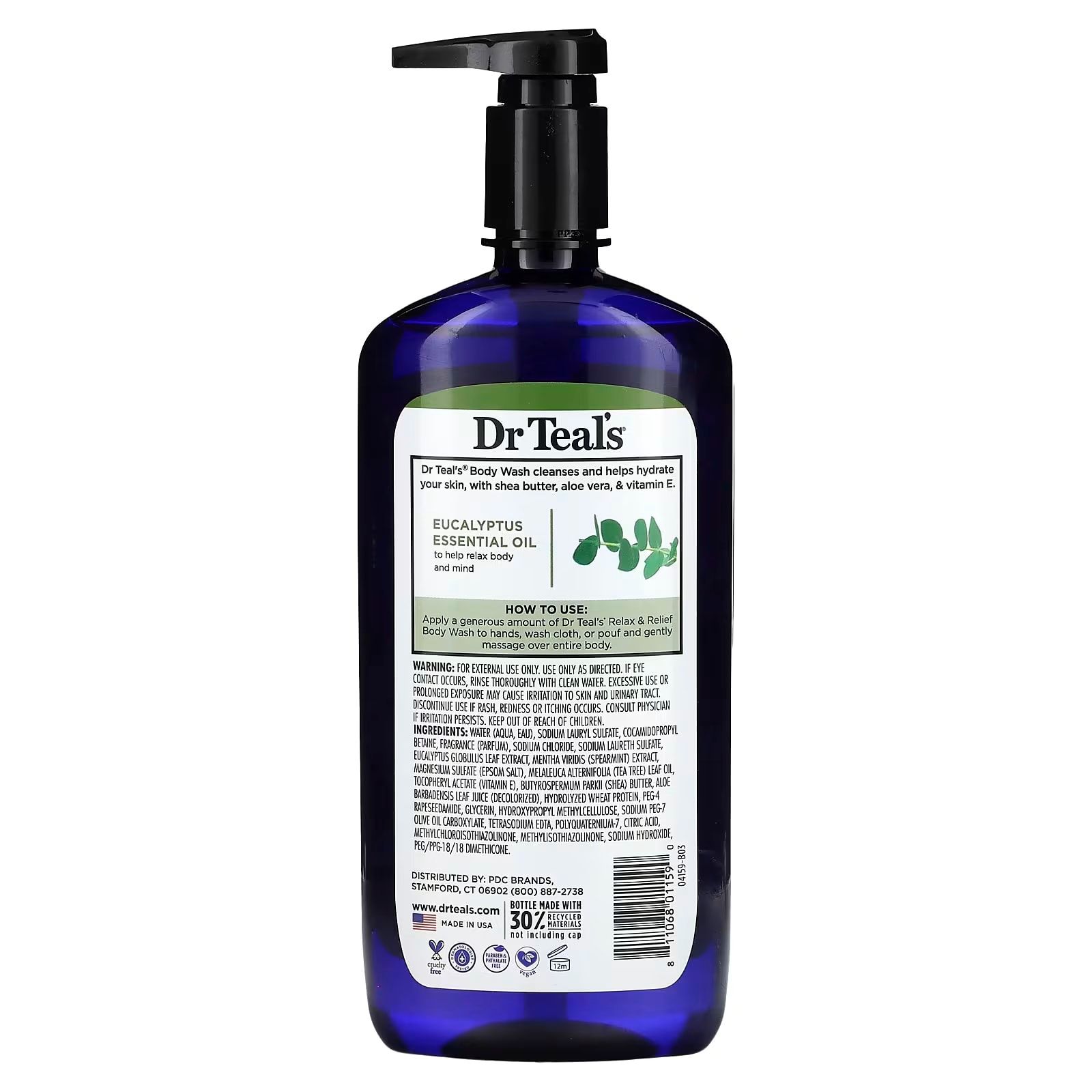 Dr Teal’S Wash Eucalyptus 710Ml