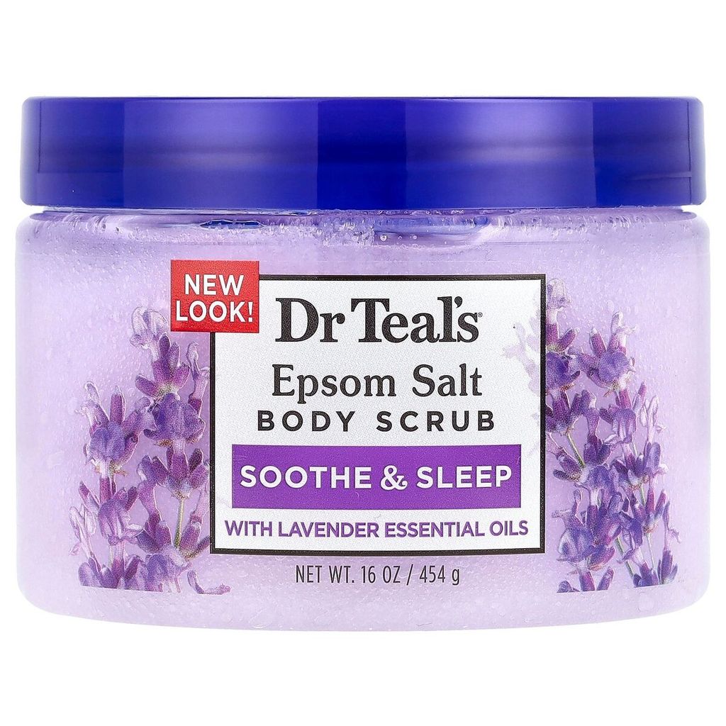 Dr Teal’S Scrub Lavender Body 454G