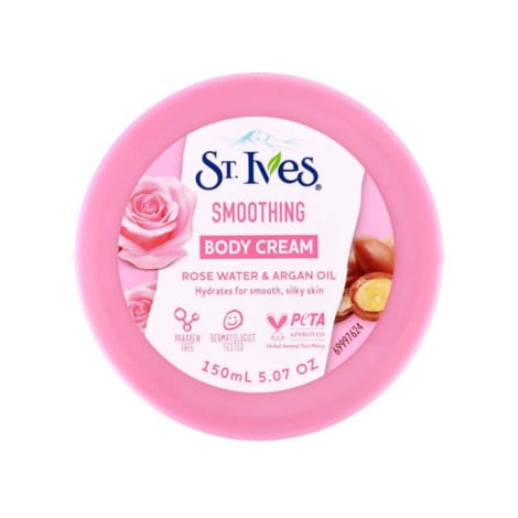 St Ives  Rose Water Body Cream 150 Ml
