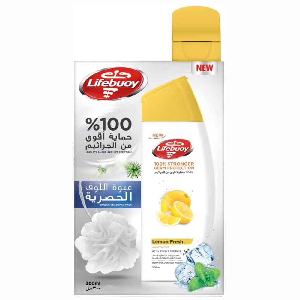 لايفبوي غسول الجسم ليمون فريش 300 مل