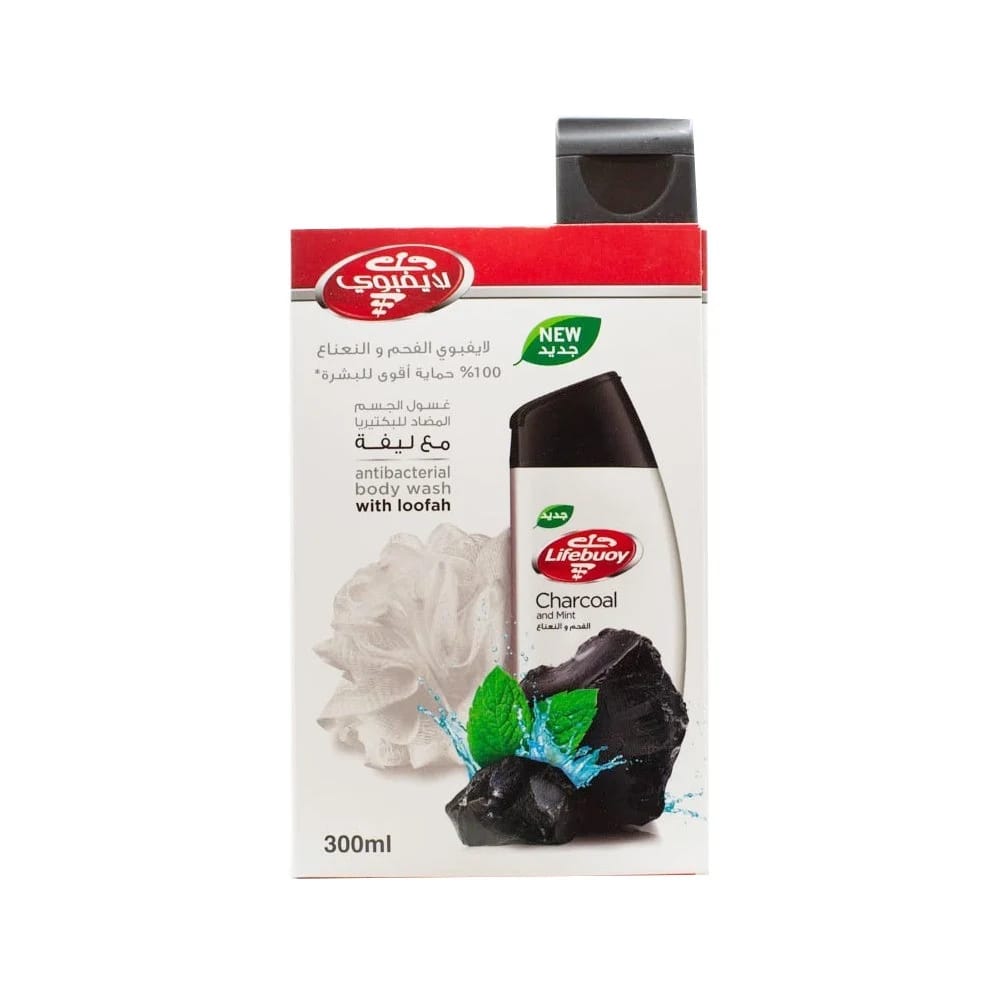 لايفبوي غسول جسم بالفحم – طقم 12 × 300 مل