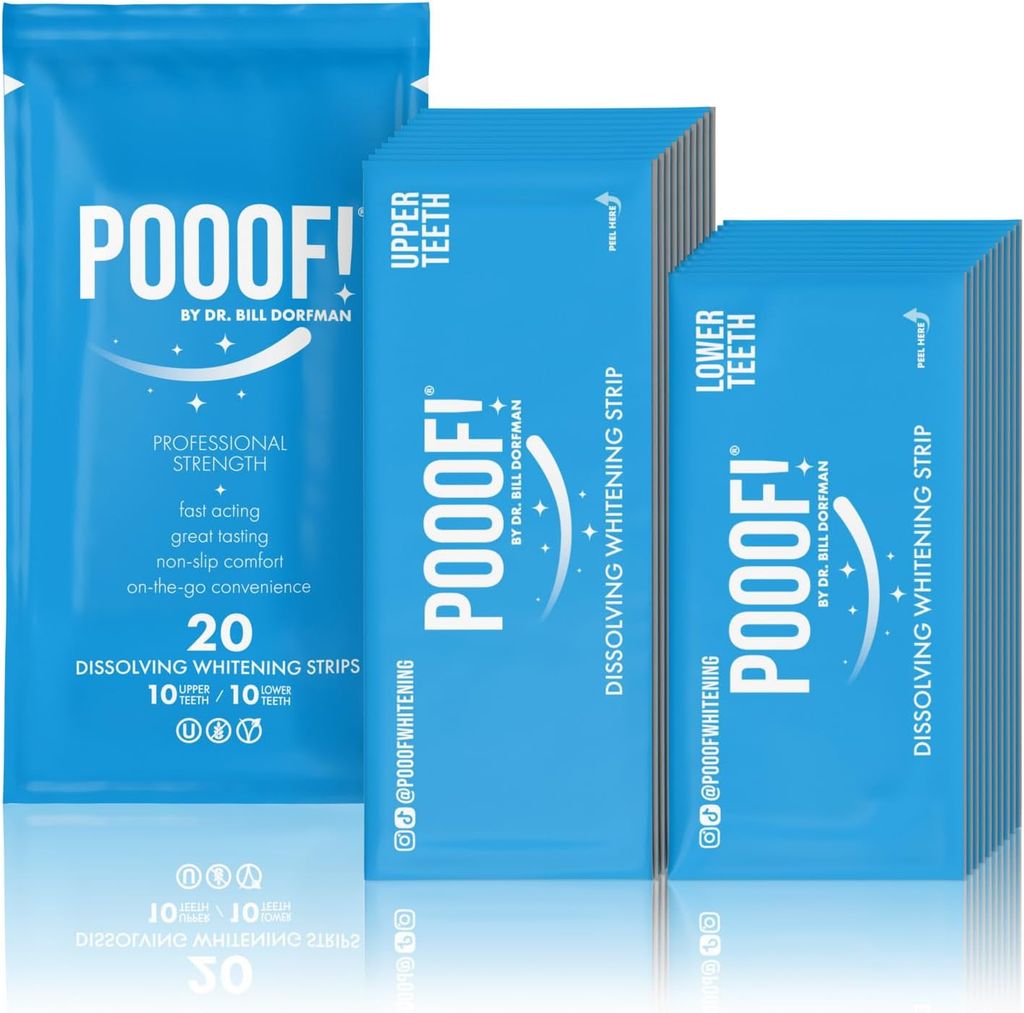 Poof! Teeth Whitening 20 Strip Pack