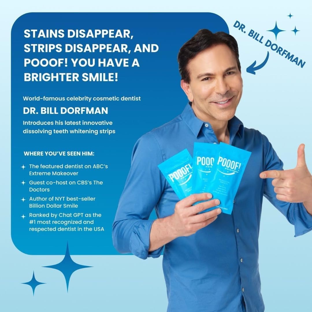Poof! Teeth Whitening 20 Strip Pack
