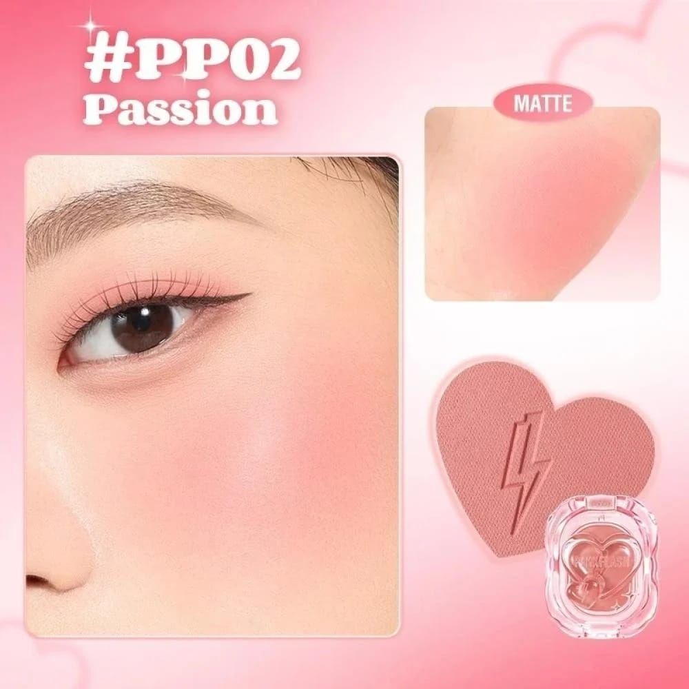 بينك فلاش أحمر خدود PP02 باشن (مطفي)
