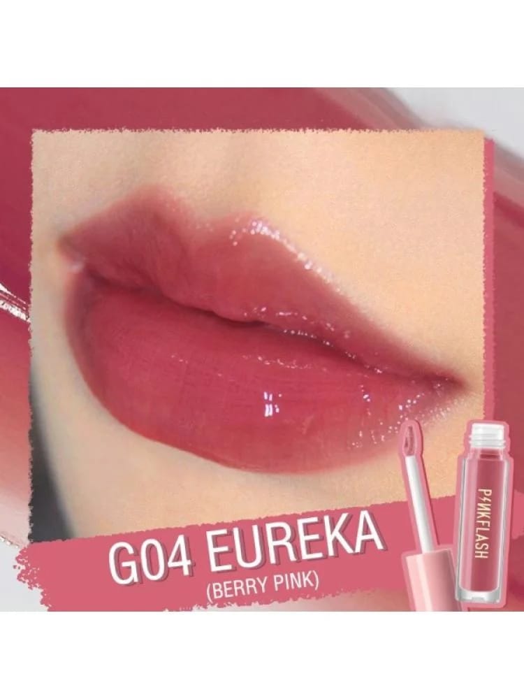 Pink Flash Lipgloss G04 Eureka