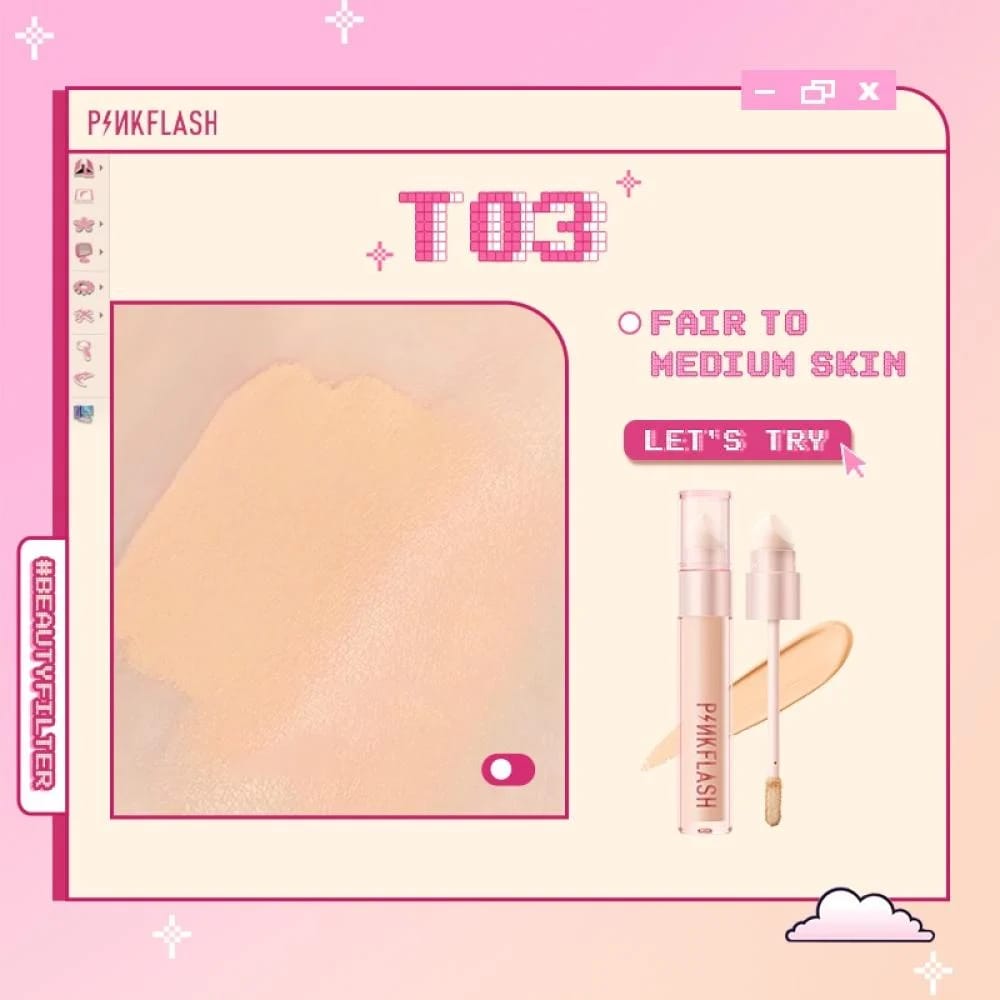 Pink Flash Long-Lasting Matte Concealer T03