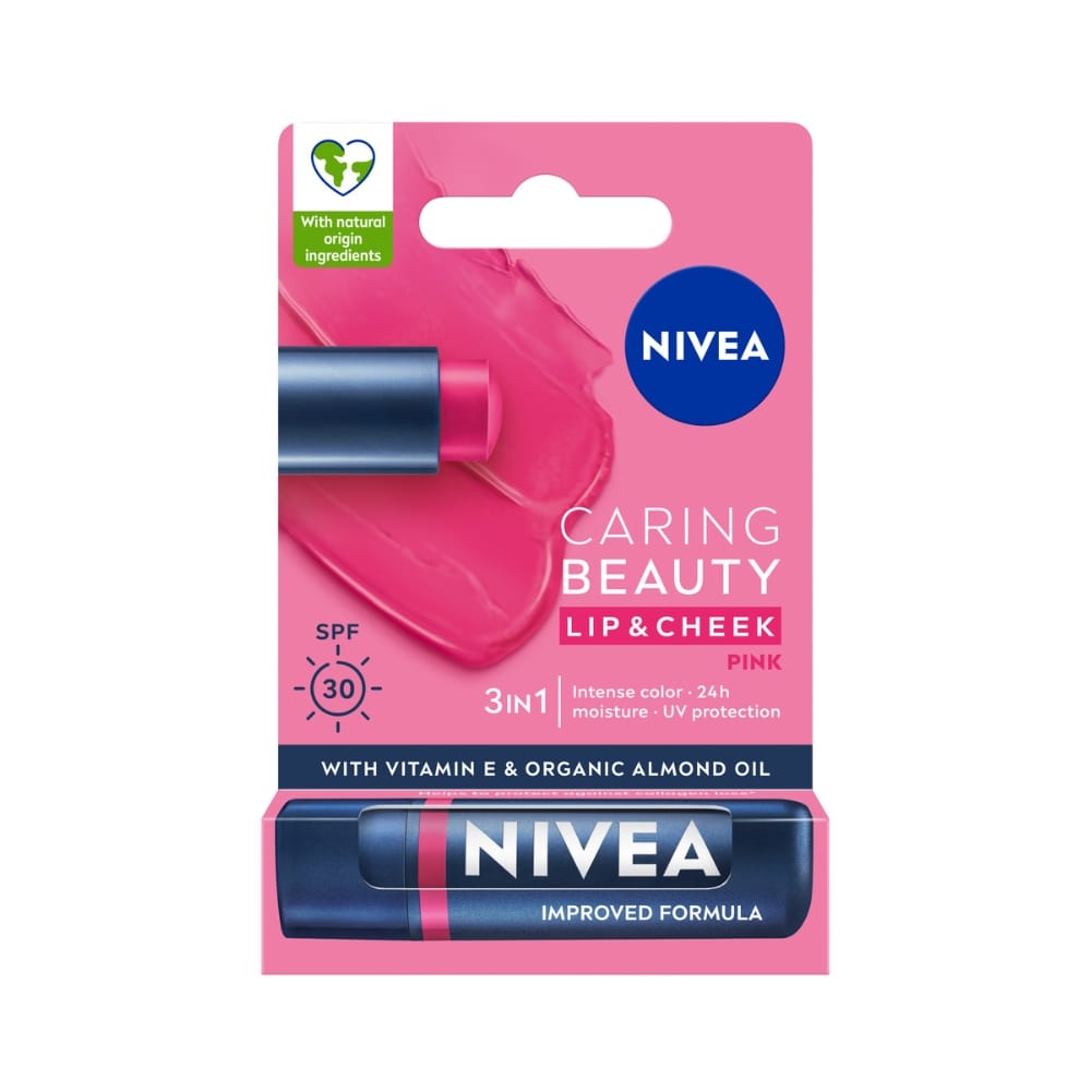 Labello Caring beauty SPF 30 -Pink 4.8GM