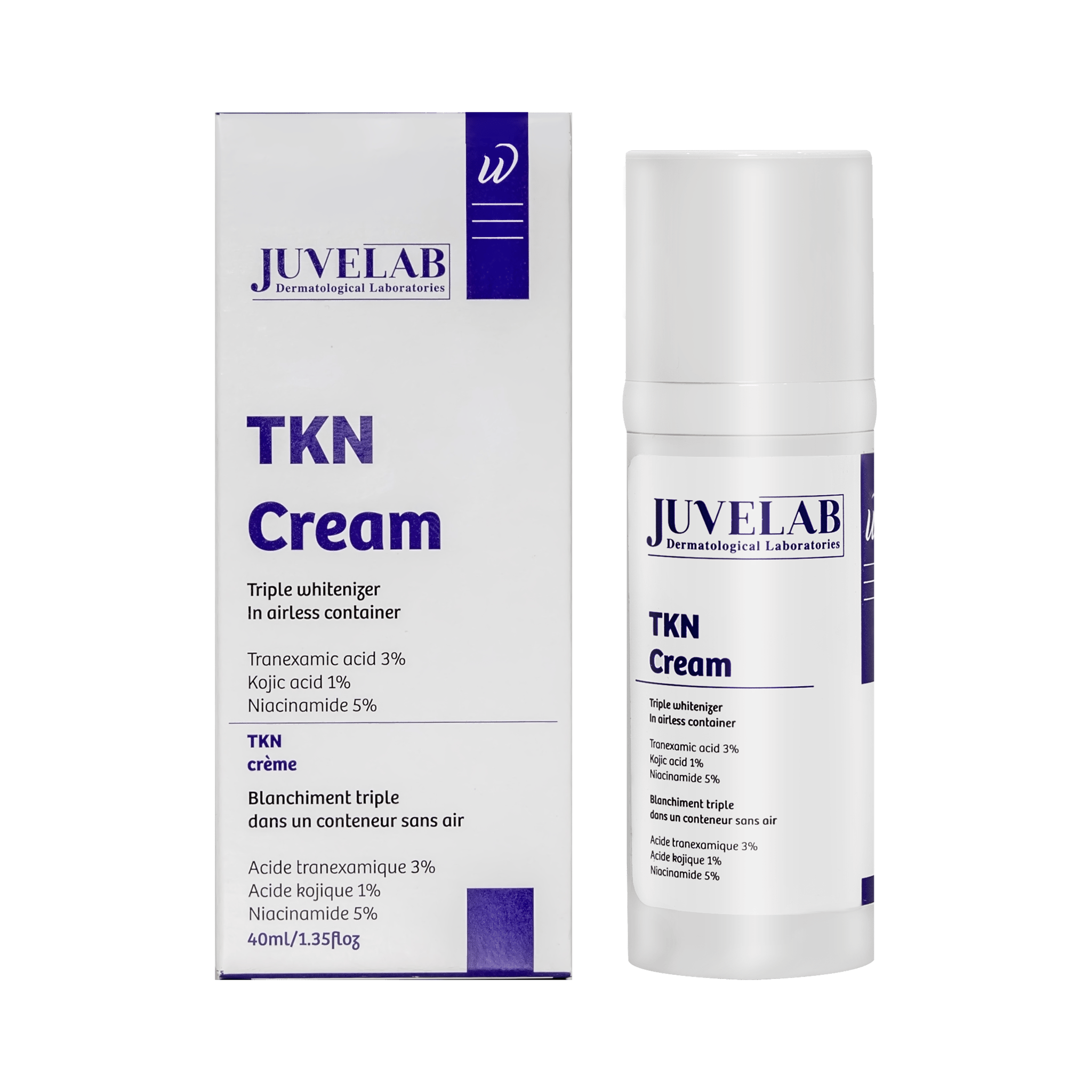 Juvelab TKN Cream for whitening and pores tightening