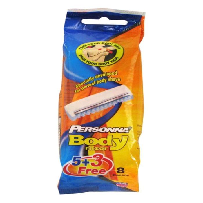 Personna body razor 5+3 free