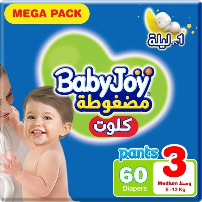 Babyjoy No-3 Medium Pants Mega 3x60