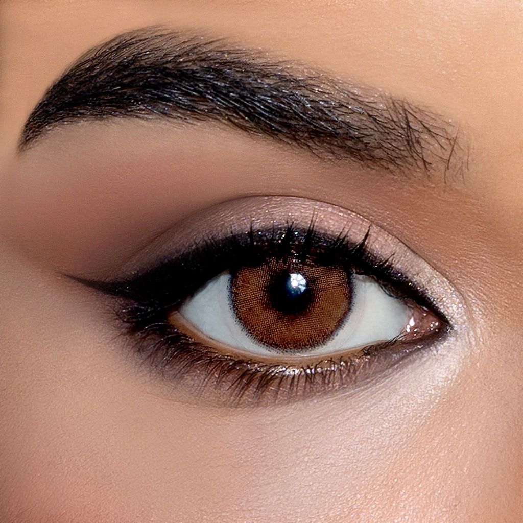 Layala Color Lens - Brown Avena