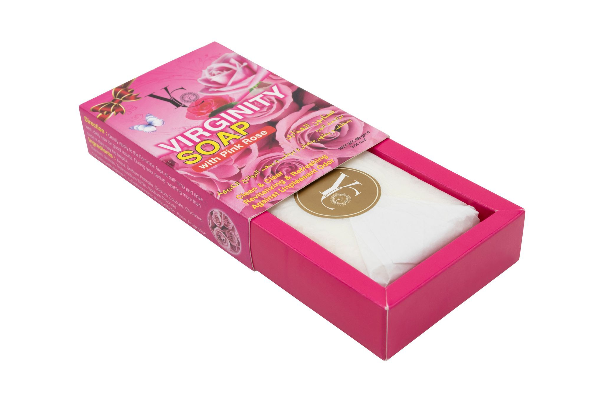 YC Virginity Soap Pink Rose 90