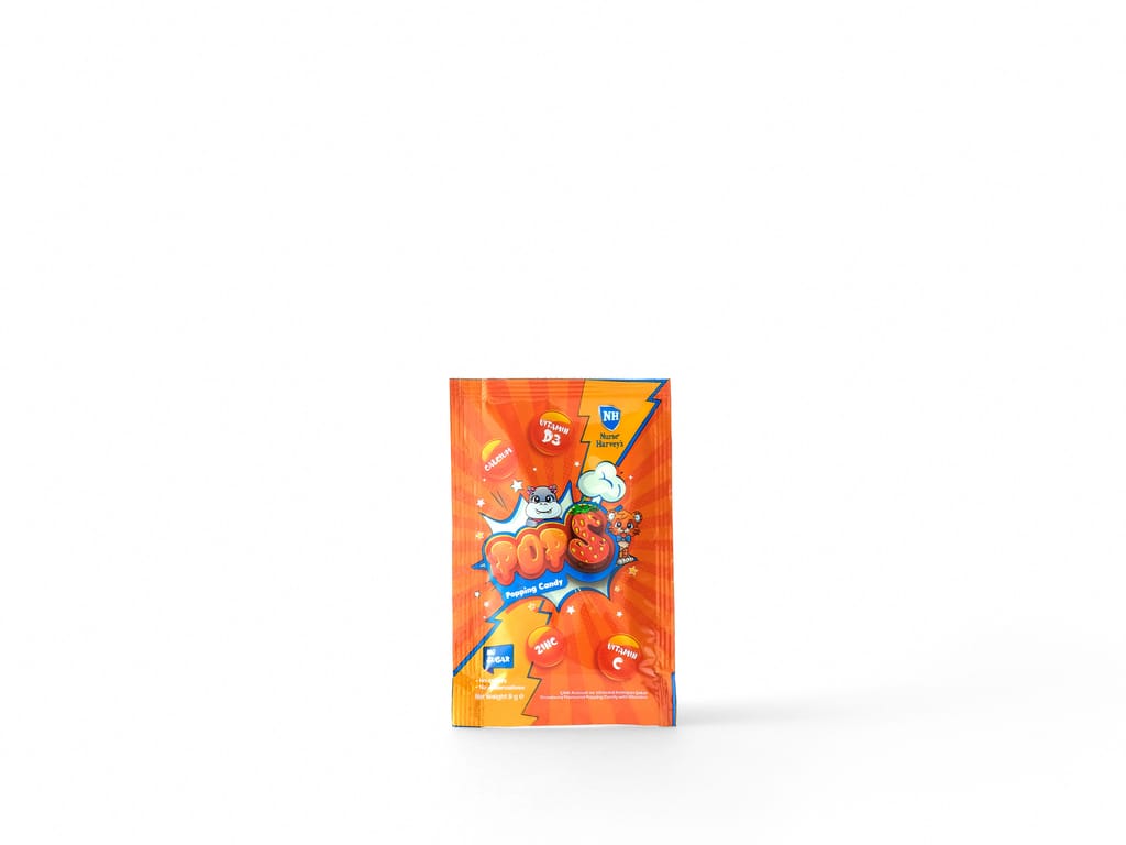 NH Pops Popping Candy With Vitamins