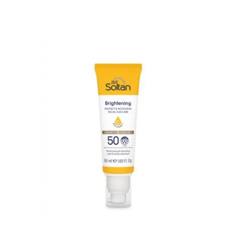 كريم سولتان للوجه SPF50 بفيتامين C 50 مل