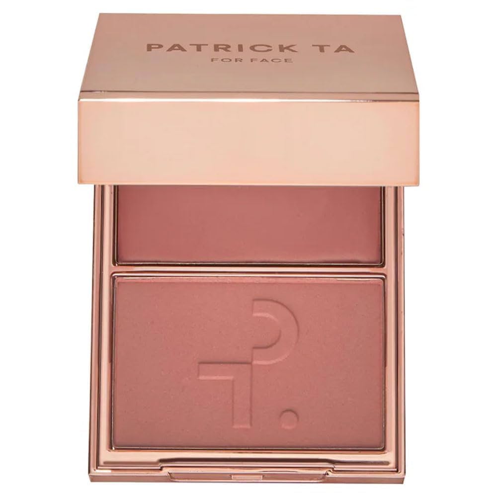 Patrick Ta Crème&Powder Blush-Warm Rose