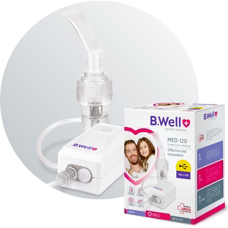 بي ويل نيبولايزر للكبار والأطفال MED-120