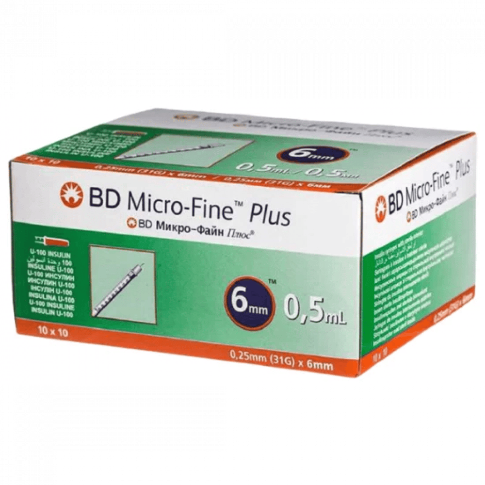 BD Micro F.Plus Insulin 0.5ml
