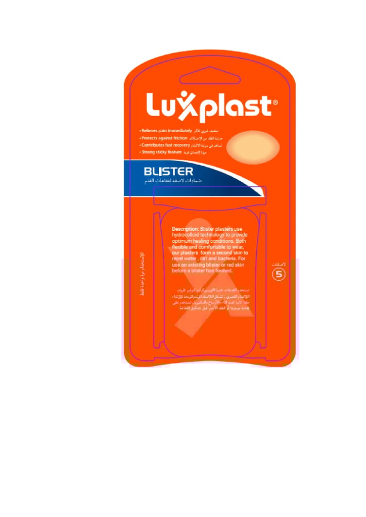 Luxplast Blister Medium Plasters Lc1624