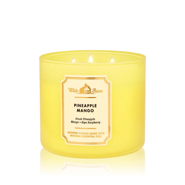 Bath & Body Works Pineapple Mango Scented Candle 411 G