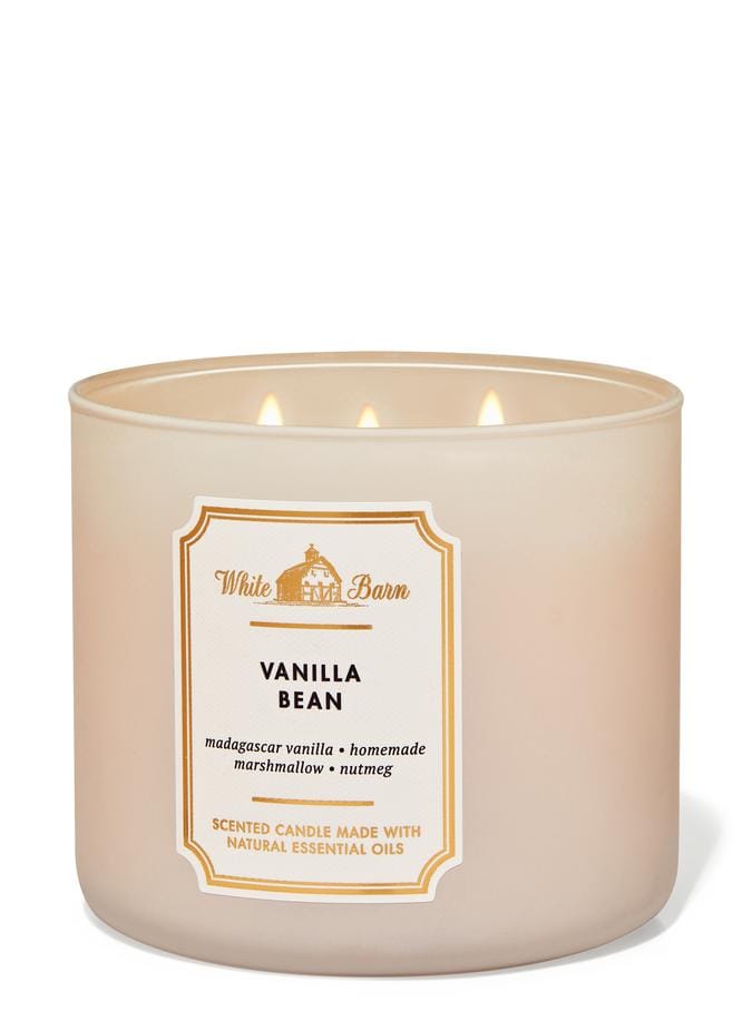 Bath & Body Works Vanilla Bean Scented Candle 411 G